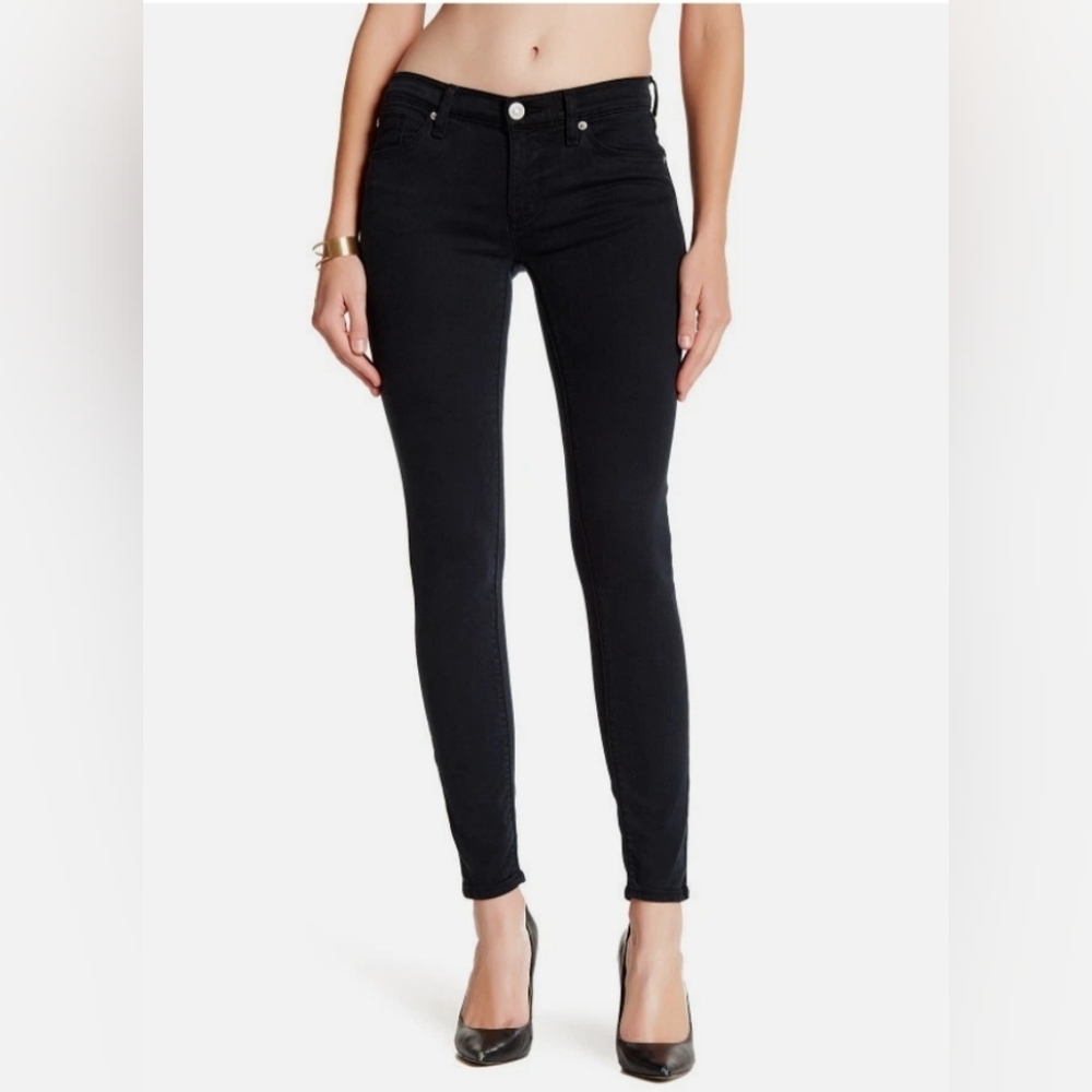 HUDSON Womens Krista Ankle Super Skinny Mid-Rise Jeans Size 26x29